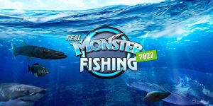 Jogador enfrentando peixes no Monster Fishing do 7XX app.